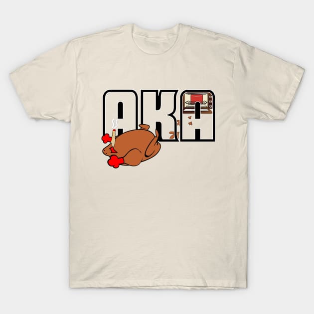 Baked Chicken T-Shirt by The Angry Possum